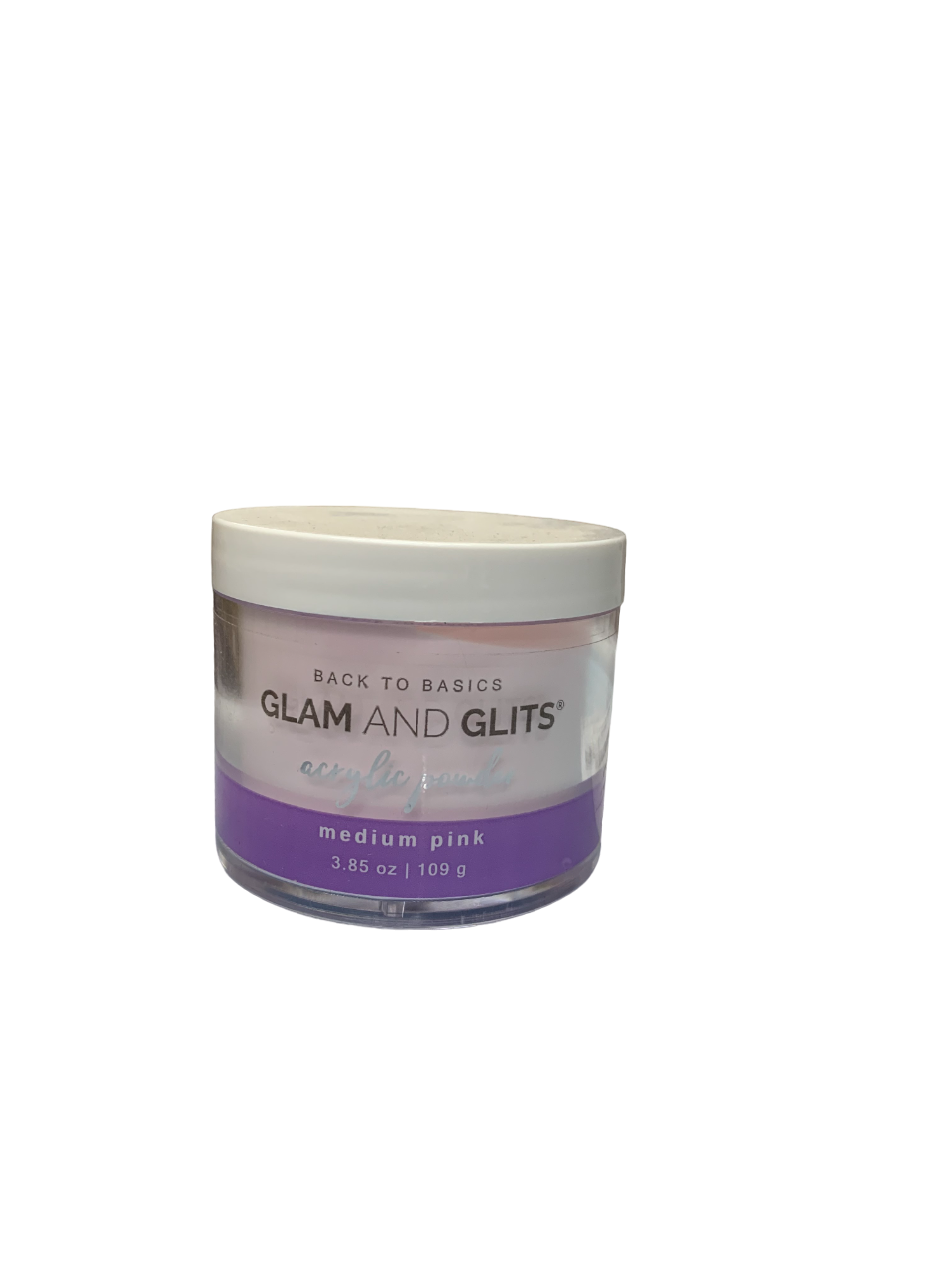 Glam and Glits Acrylic Powder - GLGLLP - Medium Pink